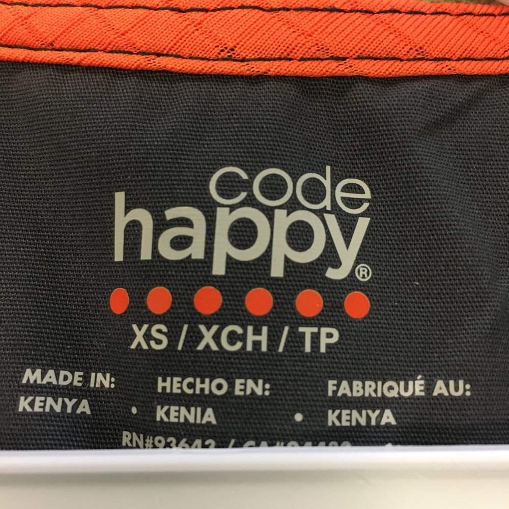 Code Happy Mock Wrap Top - Picture 2 of 4